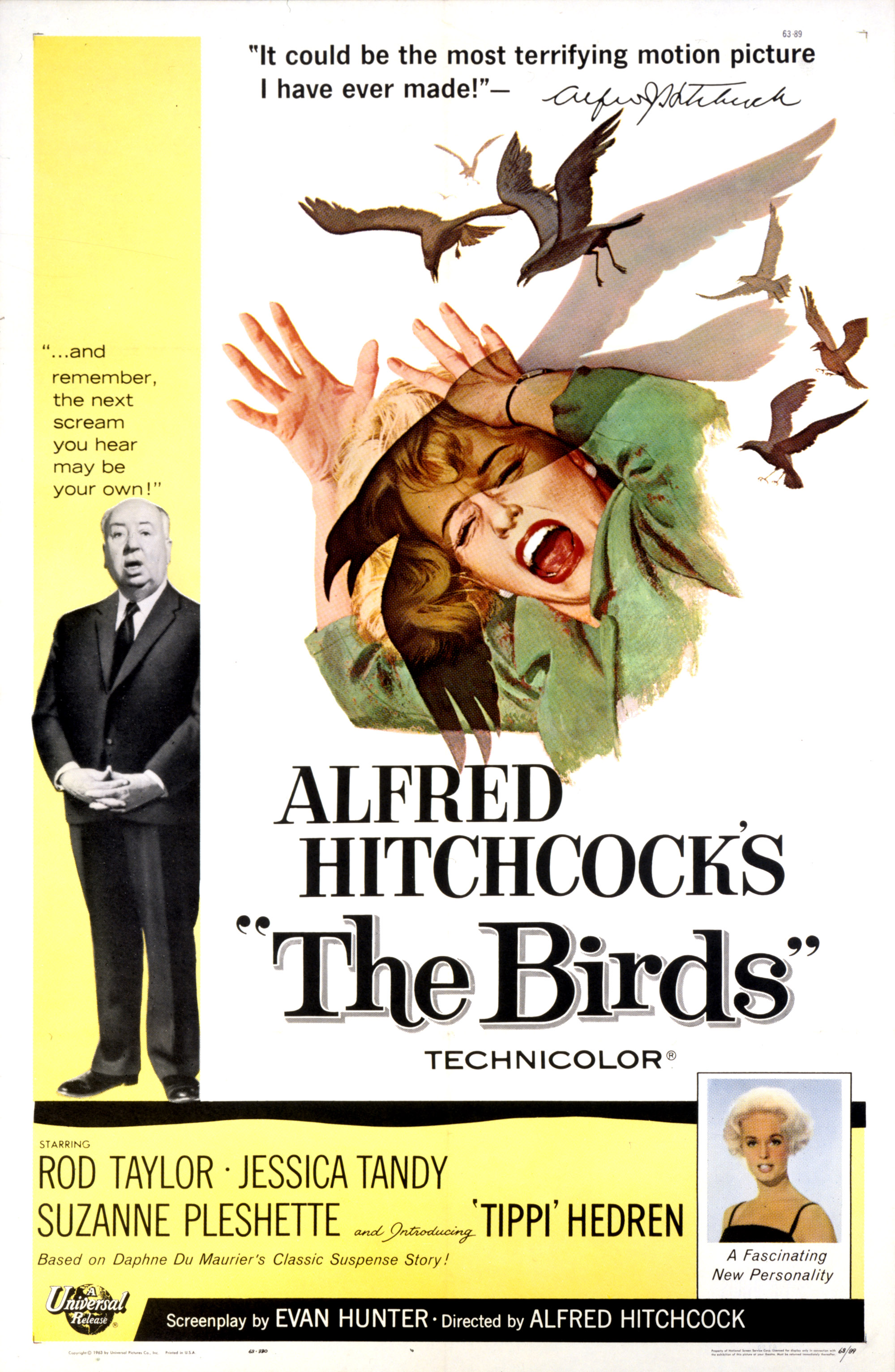 RESCORING                         «The Birds » (1973), Alfred Hitchcock